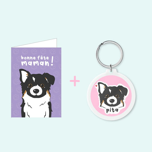 Combo Carte + Porte-clé