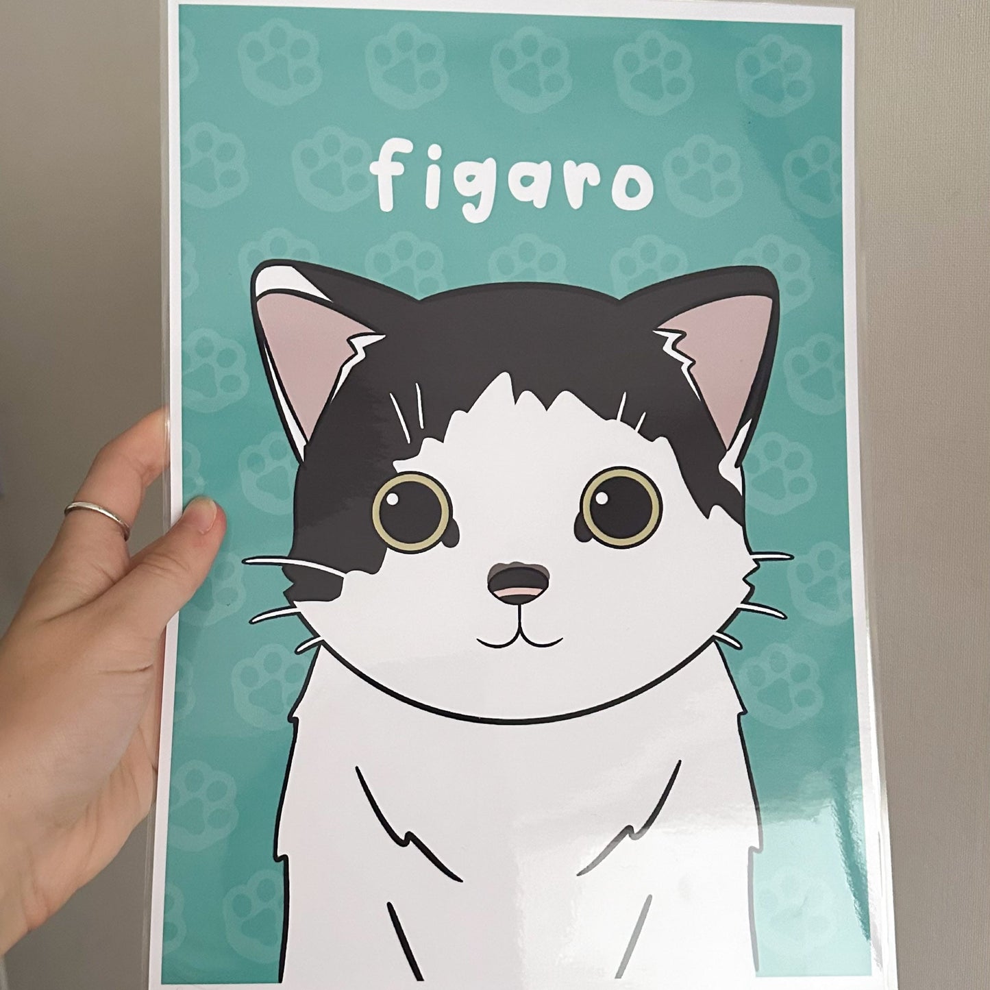 Portrait personnalisé chat