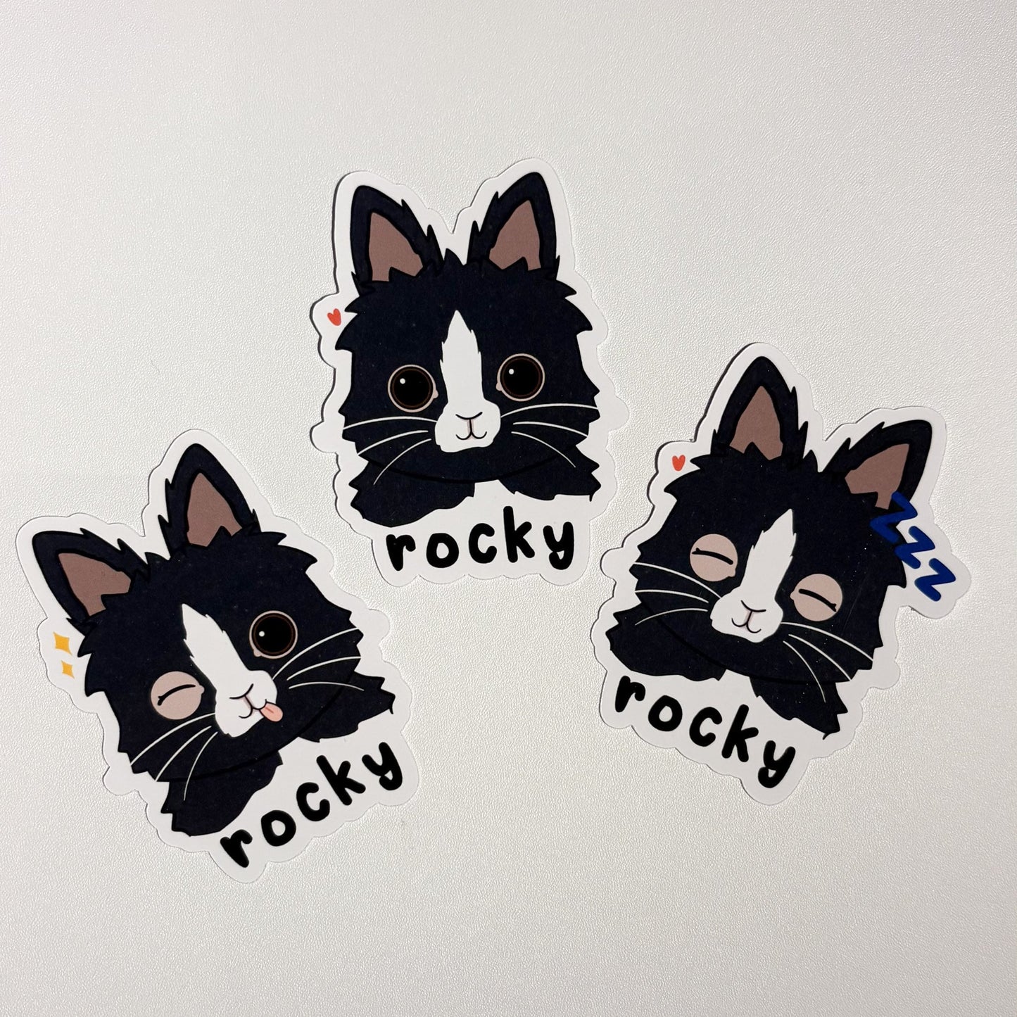 Sticker autocollant personnalisé lapin