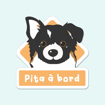 Autocollants De Chien Mignons Photo Ai Générée | Photo Premium Autocollants De Chien Mignons Photo Ai Générée | Photo Premium